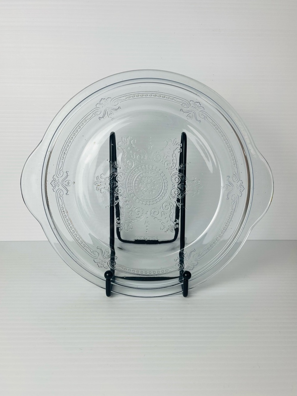 Vintage Fire King Sapphire Blue Round Glass Casserole Dish/Lid